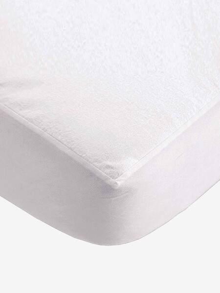 Alèse molleton imperméable BIO COLLECTION blanc - Vertbaudet