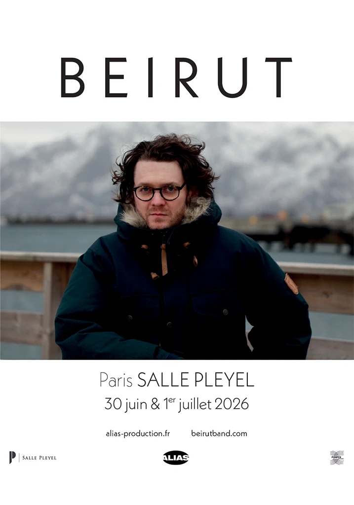 BEIRUT en concert à la Salle Pleyel le 30 juin et 01 juillet 2026