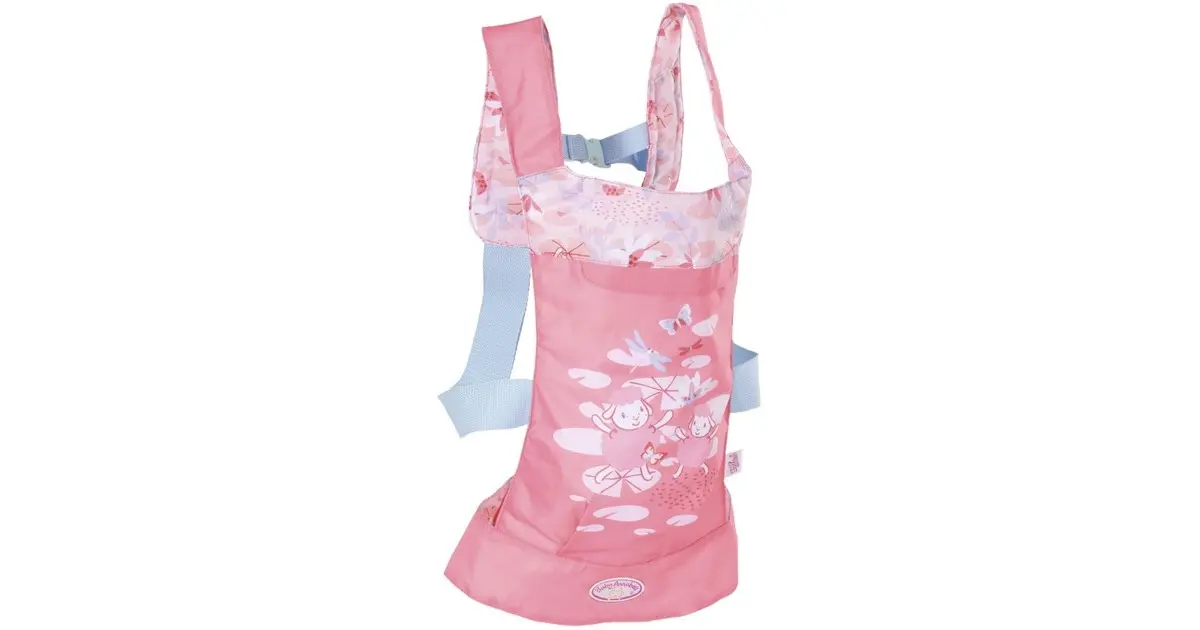 ZAPF Creation Baby Annabell - Active Deluxe Draagzak, Accessoires de poupée Baby Annabell Active Cocoon Carrier, Poussette pour poupée, 3 an(s), 265 g