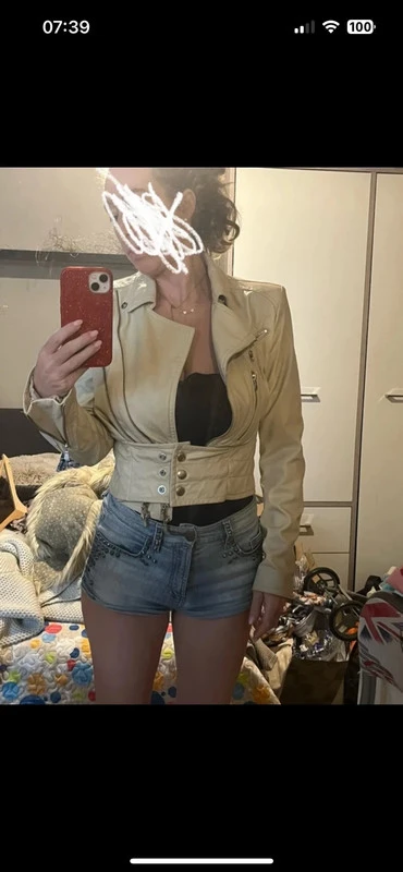 Giacca in pelle Armani