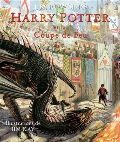 Harry Potter - Version illustrée Tome 4 : Harry Potter et la Coupe de Feu