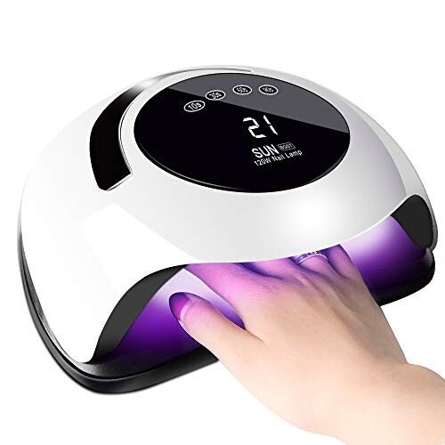 Lampe UV Sèche Ongles, 120W UV LED 