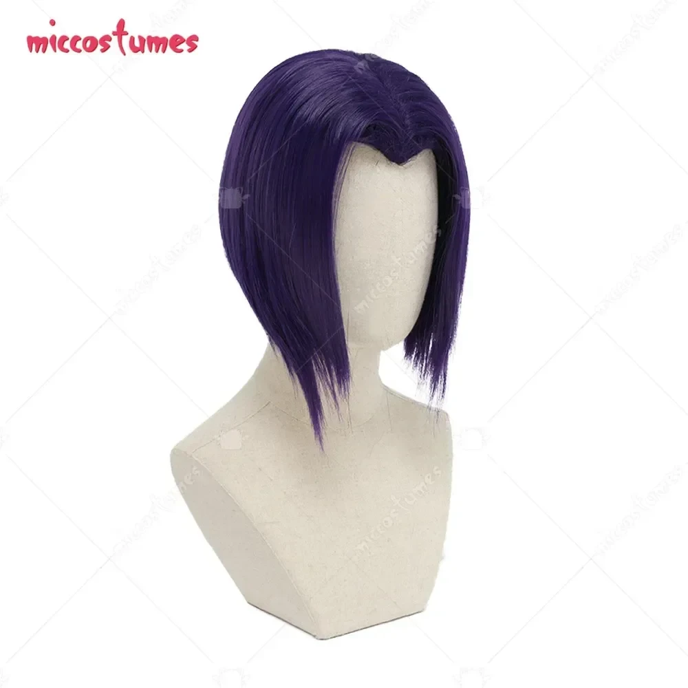 Raven – Perruque Bob Pour Cosplay, Cheveux Lisses, Violet, Pour Halloween - Cosplay Costumes - AliExpress