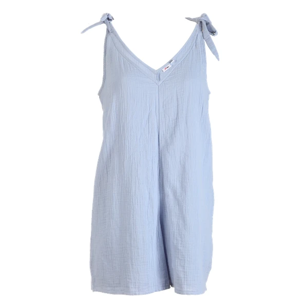 Combishort en gaze de coton