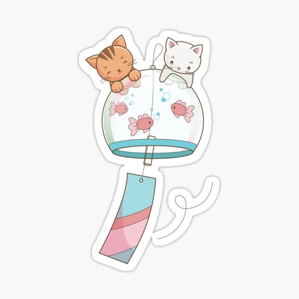 Fuurin - Carillons éoliens | Sticker