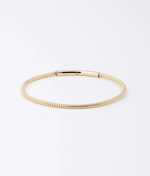 Bracelet Jonc Marion (Acier doré)