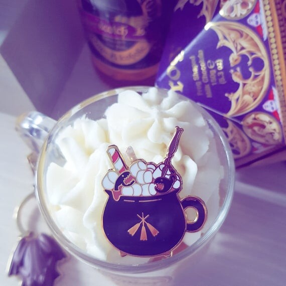 Licorice Hot Chocolate Pin