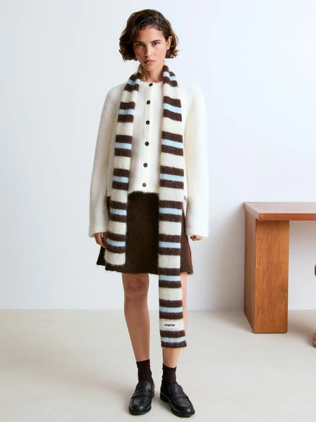 Écharpe Mohair Iris