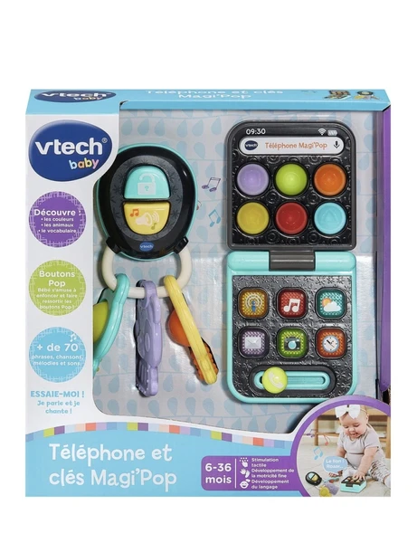 Petit téléphone et clé 
