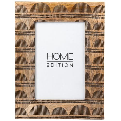 Cadre photo motifs gravés 10x15 | Maisons du Monde