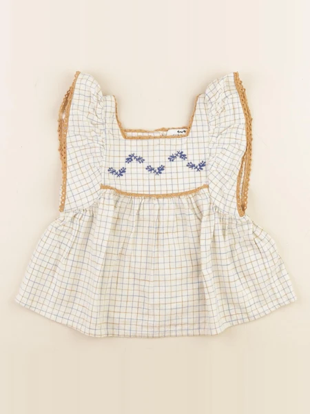 Cyrillus - blouse multicolore - 3 ans
