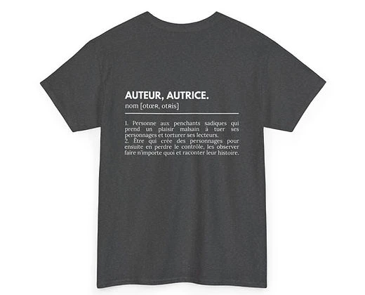 T-shirt « Auteurice »