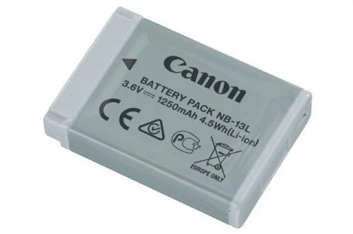 Batterie Canon NB-13LH pour Powershot G7x MKIII, G7x MKII, G5x MKII et SX740 HS
