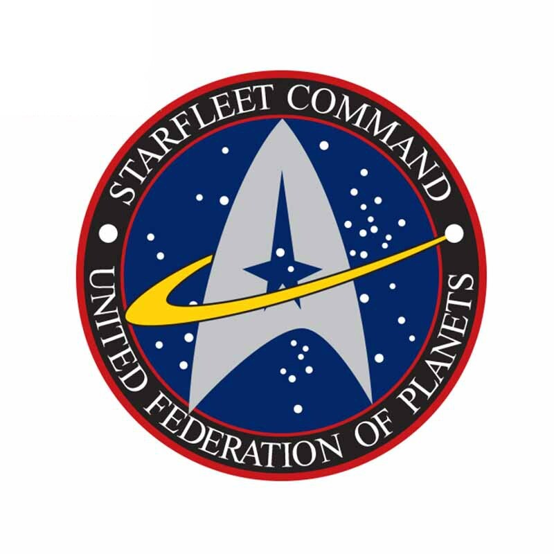 Star Trek – autocollant de voiture, autocollant de voiture, pare-brise de moto, décalcomanie de couverture en vinyle de haute qualité, rayures imperméables en PVC