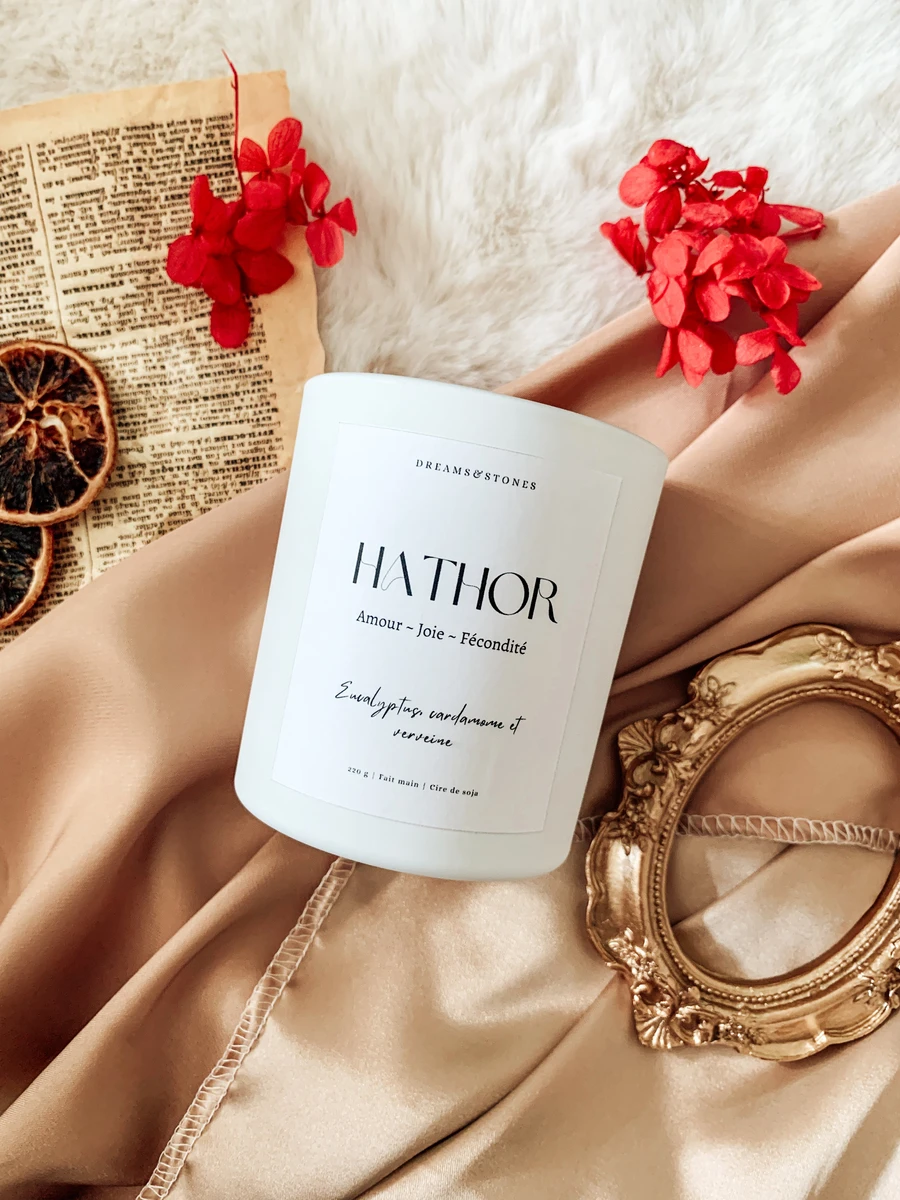 Bougie mythologie - Hathor