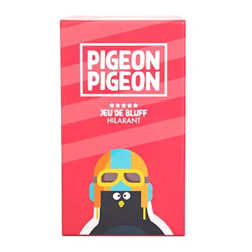 Pigeon Pigeon Jeu de société Ambiance, Bluff, créativité, Humour - fabriqué en France