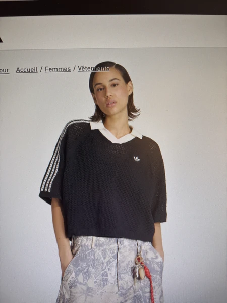Polo en maille adidas 