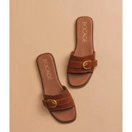 MULE WILLIANA COGNAC