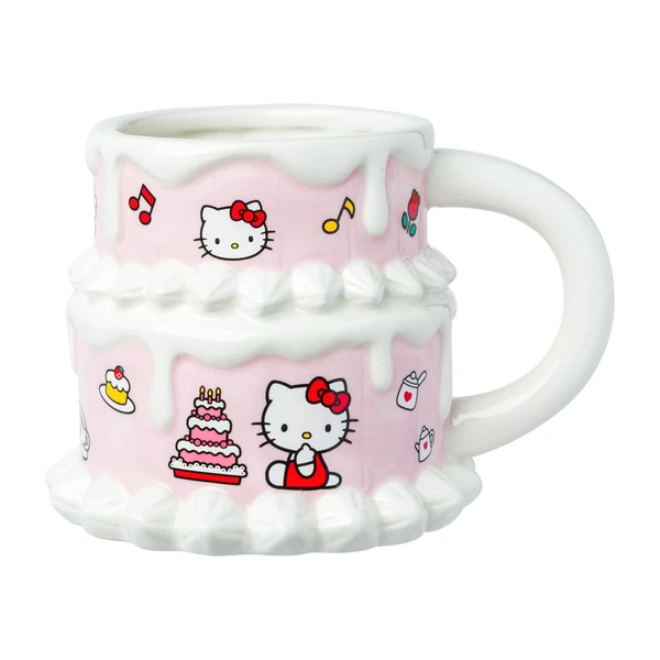 Hello Kitty Ceramic Mug (Birthday Cake)