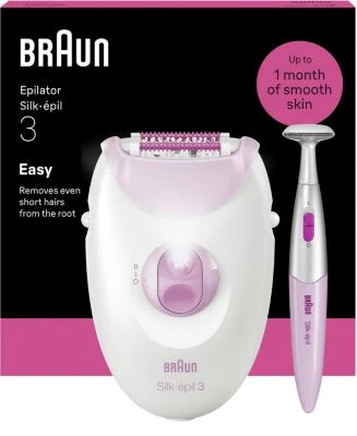 Epilateur électrique BRAUN Silk-épil SE3 3-202l
