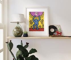 Affiche Keith Haring - International Youth Year, 1985