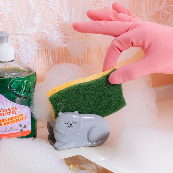 Coucou Suzette Sponge Holder: the accessory for fun washing-up