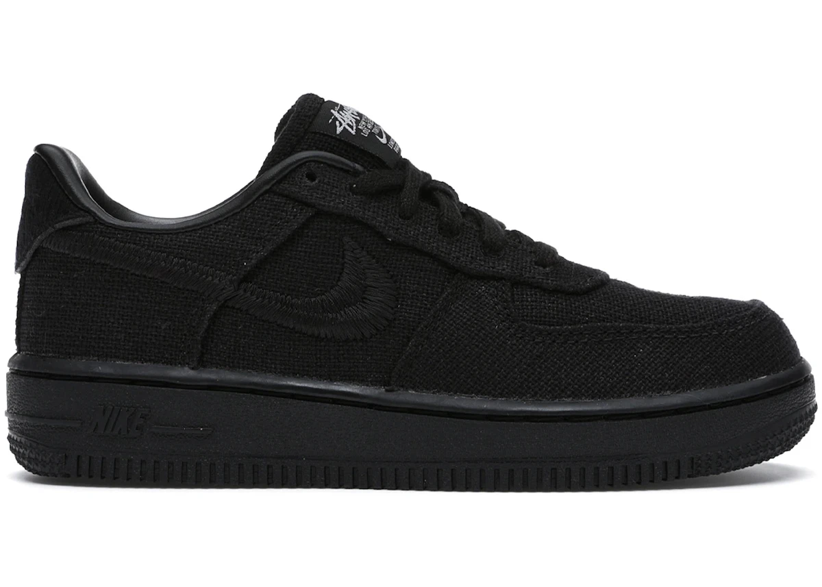 Nike Air Force 1 Low Stüssy noir (enfant)