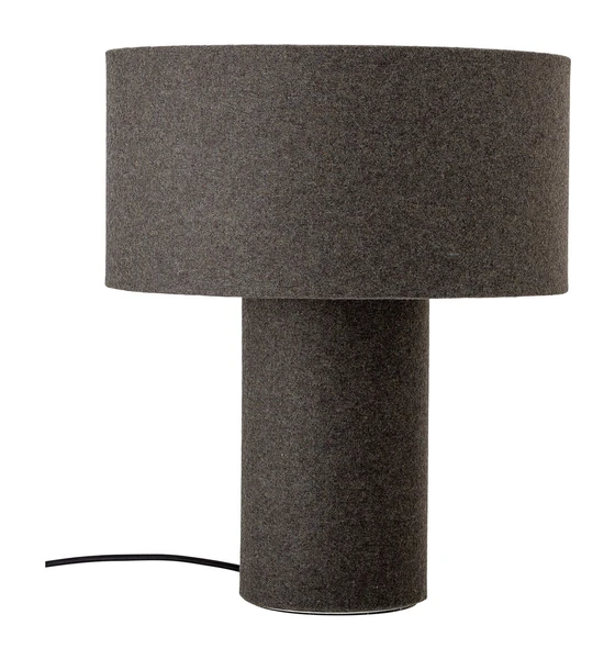 Lampe à poser en laine noir - Bloomingville