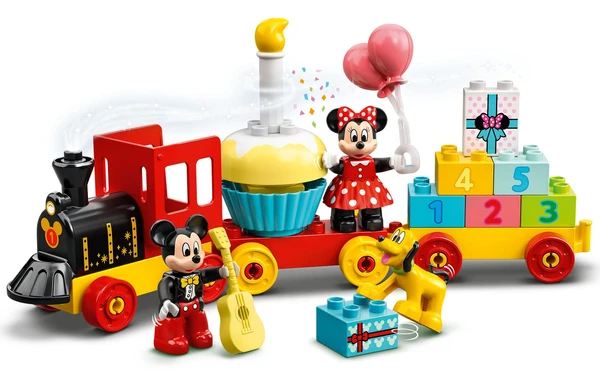 Le train d'anniversaire de Mickey et Minnie 10941 | Disney™ | Boutique LEGO® officielle FR