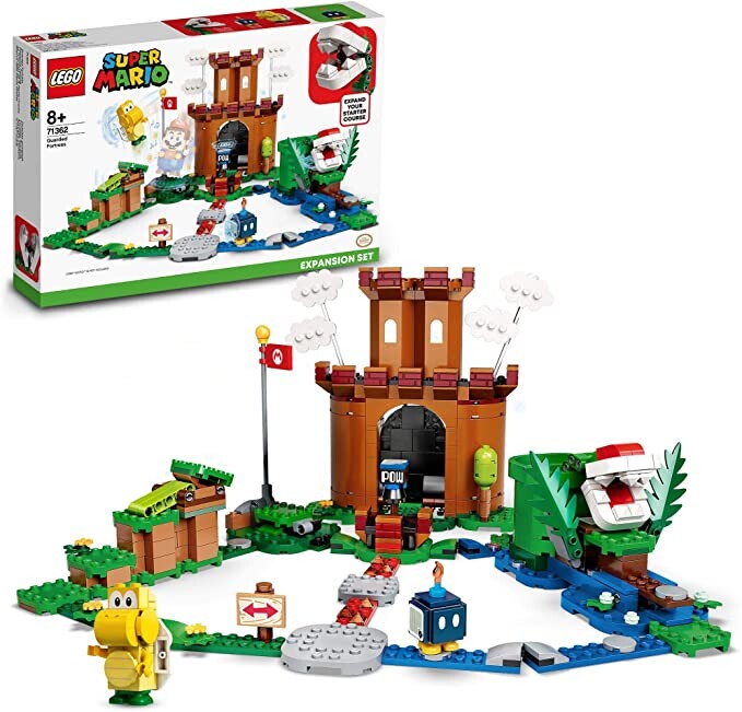 LEGO 71362 Super Mario Ensemble d'extension La forteresse de la Plante Piranha : Amazon.fr: Jeux et Jouets