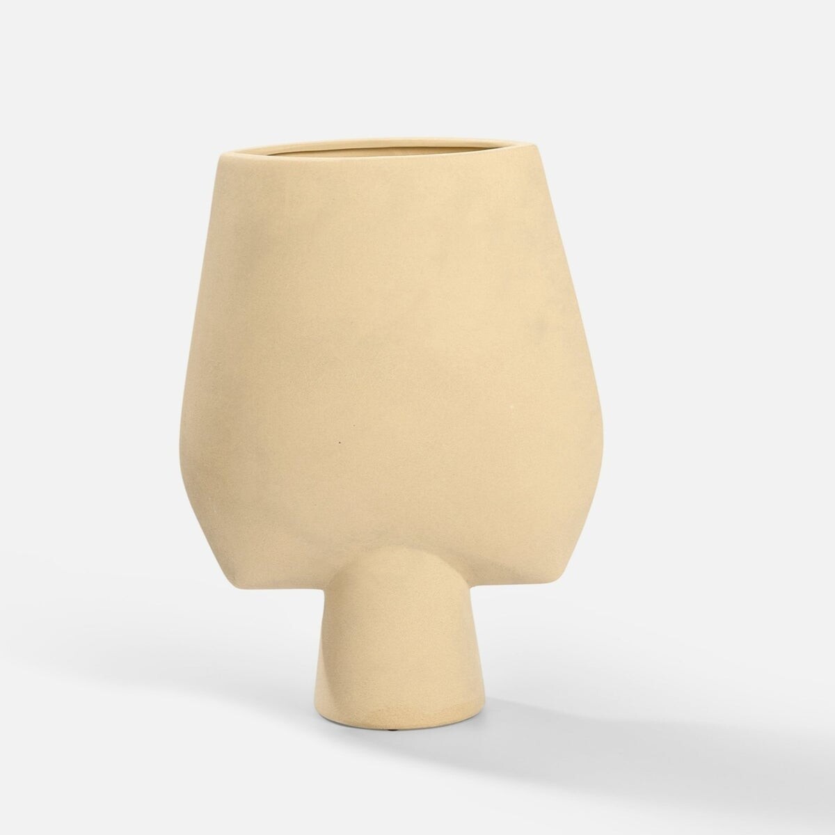 Sphere vase - large - sand