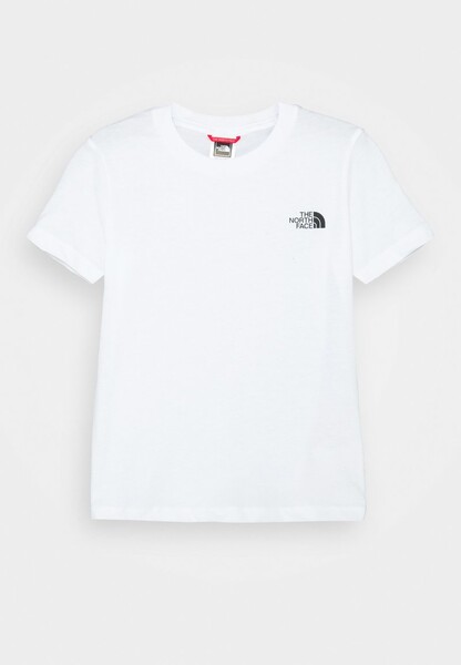 SIMPLE DOME TEE UNISEX - T-shirt basique - white/black