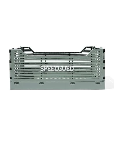 caisse pliable à lettres recyclée vert menthe