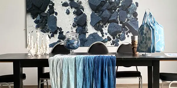 Atelier de découverte teinture végétale au Pastel Isatis tinctoria L.