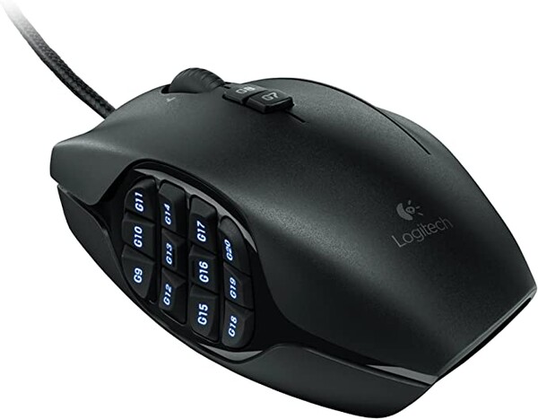 Logitech Logitech G600 MMO Gaming Mouse RGB Backlit 20 Programmable Buttons Bouchon d'oreille 4 Centimeters Noir (Black): Amazon.fr: Bagages
