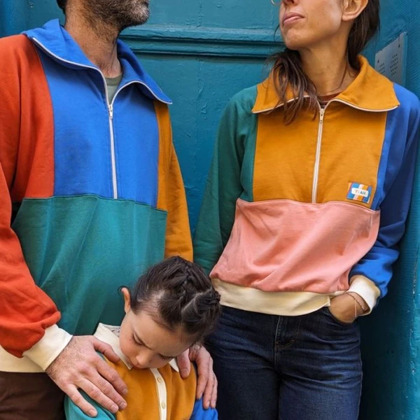 Patron Couture Atlas Sweat Rétro Enfant & Adulte