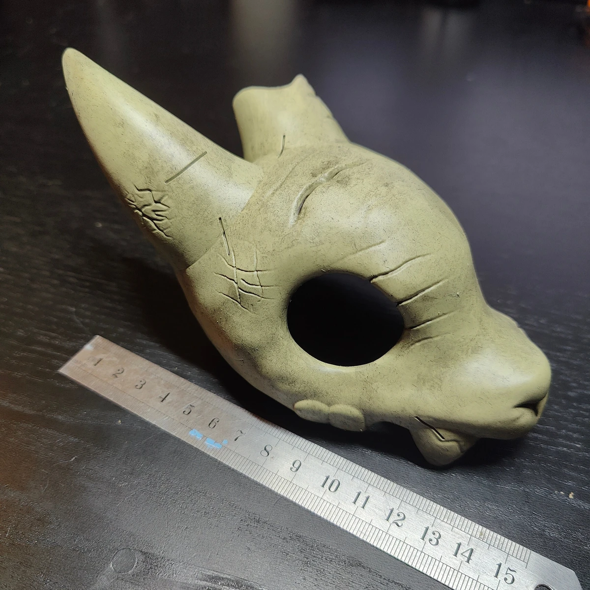 Owl House King Skull Extra Worn