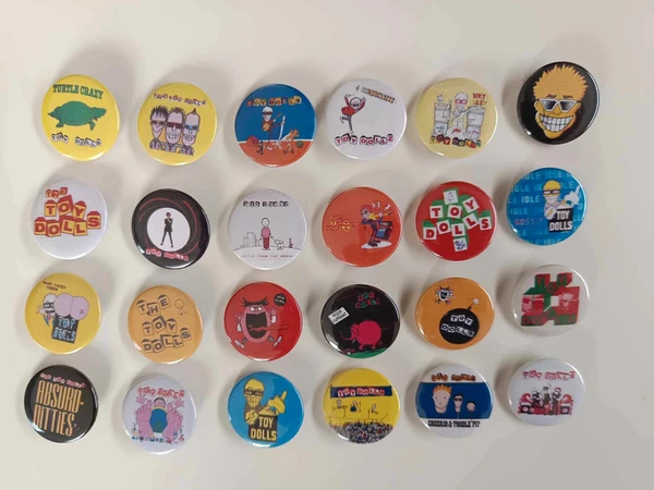 Badges Punk Toy Dolls
