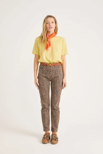 Tee-shirt Bree jaune