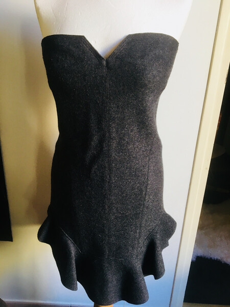 Robe sexy laine bouillie.