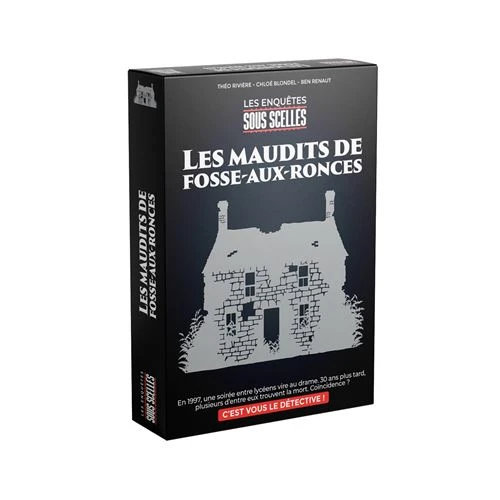 Jeu d'enquête Enigami Sous Scellés Les Maudits de Fosse-Aux-Ronces