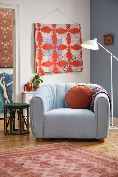 Juliette Tufted Velvet Chair