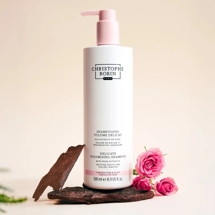 Shampooing aux Extraits de Rose - Volumisant