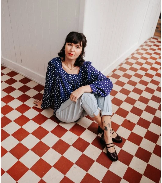 Box couture blouse " Ma Crickette d'amour "