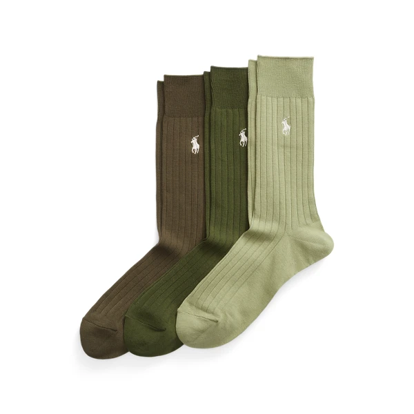 3 paires de chaussettes sport en coton pour homme | Ralph Lauren® FR