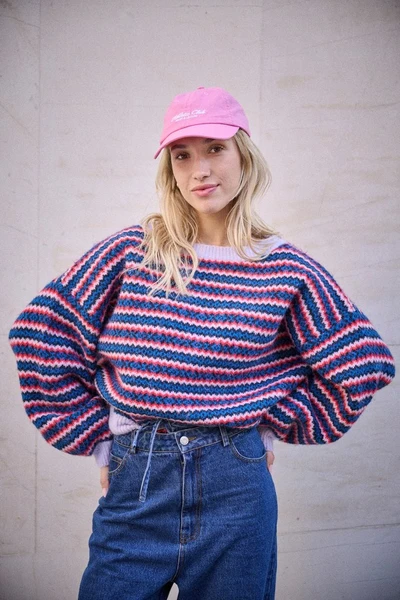 Pull Maelys Rayures - Multicolores