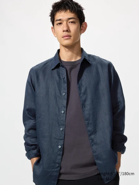 Chemise 100% lin premium