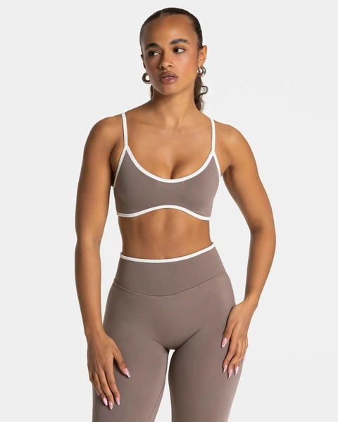 Brassière Contrastline « moka »