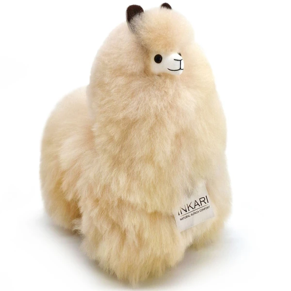 Naturals - Blond - Alpaca Stuffed Animal (USA)