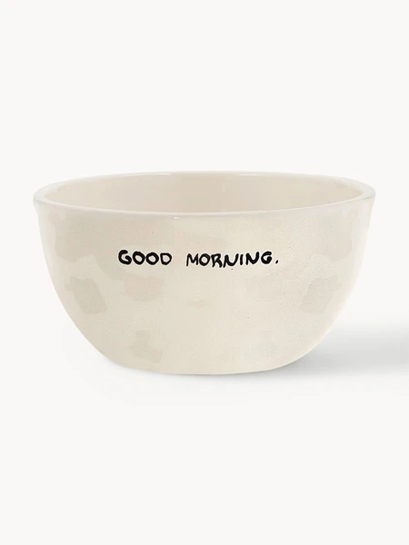 Bol peint à la main Good Morning